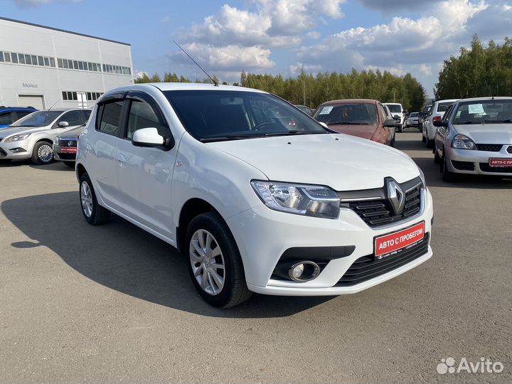 Renault Sandero 1.6 МТ, 2018, 95 590 км