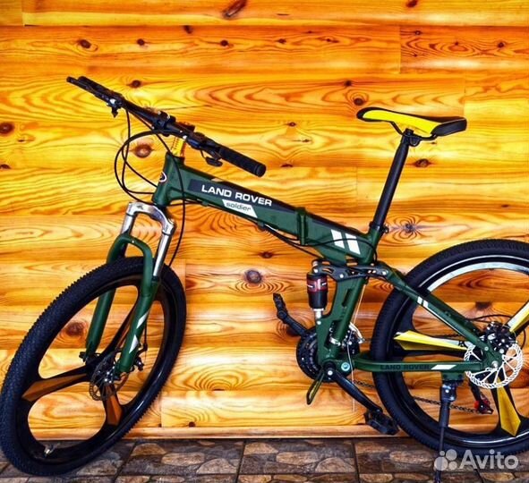 Велосипед на литых дисках. Новый