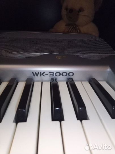 Синтезатор casio wk 3000