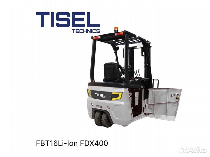 Погрузчик вилочный Tisel FBT16Li-Ion FDX400