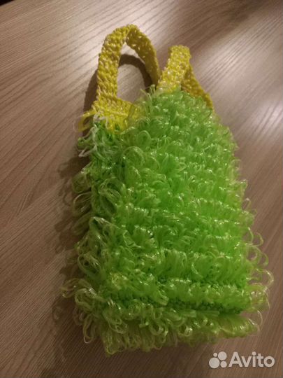 Мочалка ручной работы