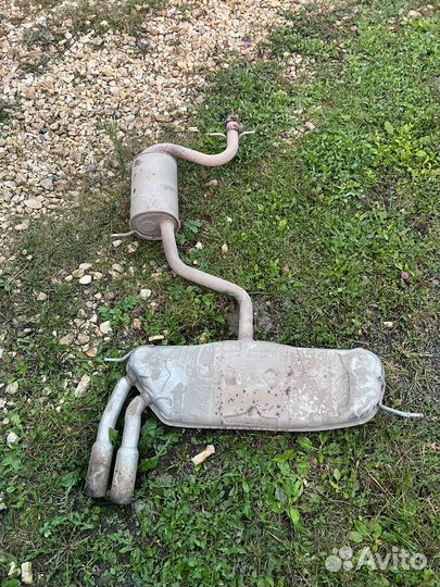 Глушитель audi a3 8p