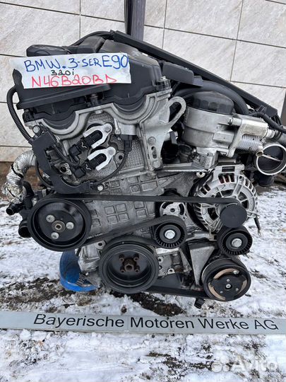 Двигатель, BMW 3 2009