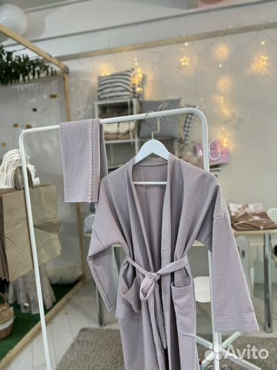 Халат банный женский