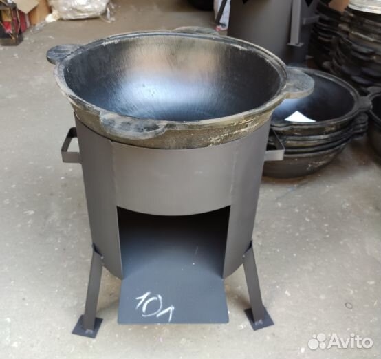 Печь очаг под казан