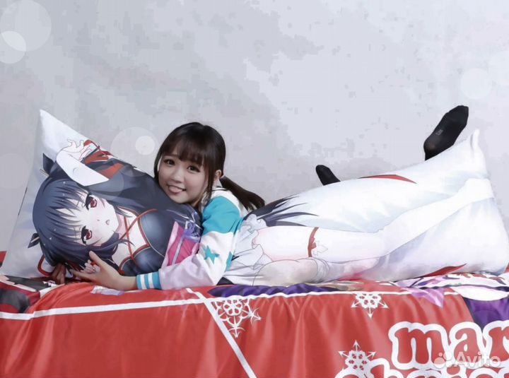 Дакимакура 150х50см (яркая)