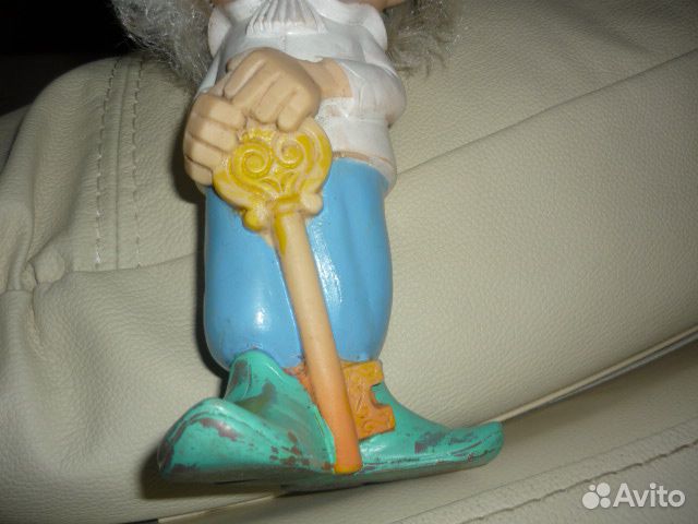 Резиновая игрушка Буратино.26 см СССР