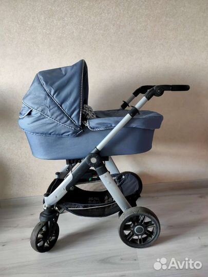Коляска 2 в 1 Teutonia Cosmo blue denim