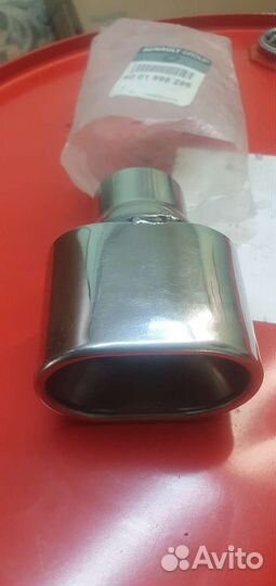 Насадка хромированная на глушитель