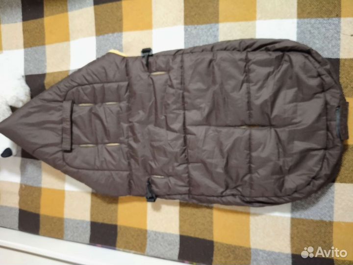 Зимний конверт в коляску