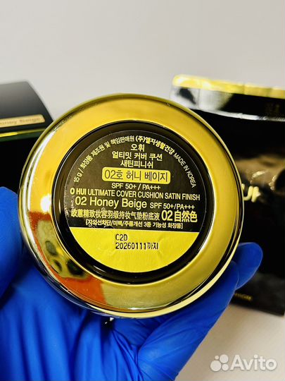 Лифтинг кушон Ohui Ultimate cover Satin Finish