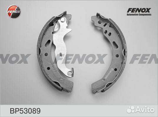 Колодки тормозные барабанные Fenox BP53089