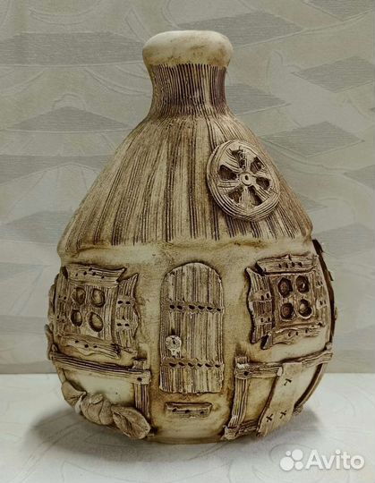 Штоф и рюмки керамические