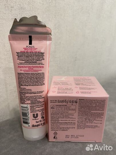 Крем для лица и пенка Pond's