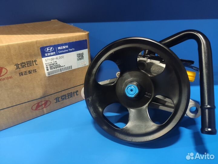 Насос гур Солярис Рио