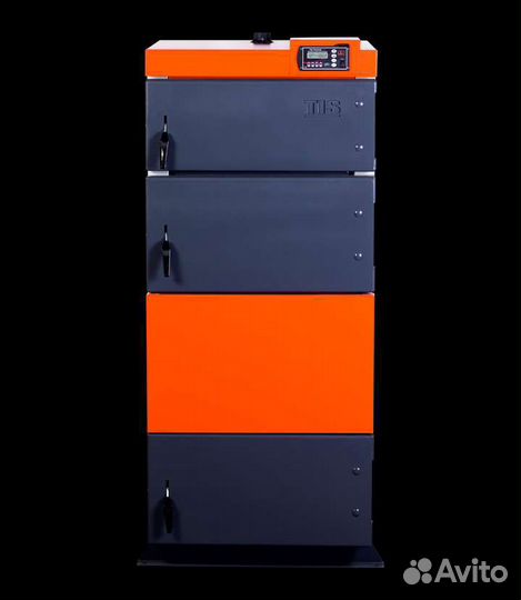 Котел твердотопливный полуавтоматический Uni Tis