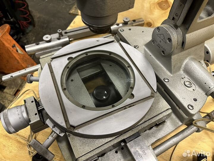 Большой инструментальный микроскоп бми 1 комплект