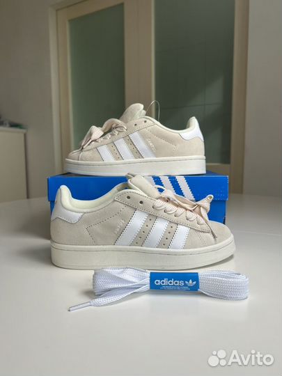 Adidas Campus Wonder White 00s