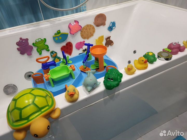 Игрушки для ванной для купания пакетом