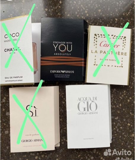 Духи пробники семплы оригинал