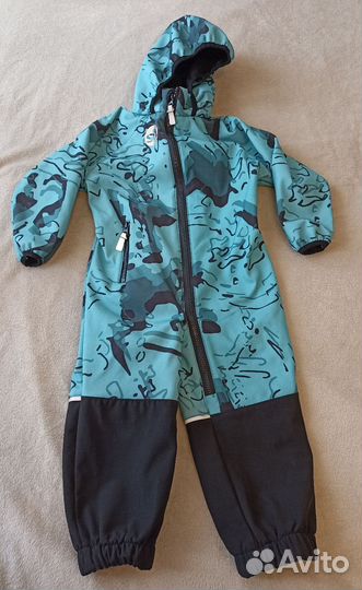 Детский комбинезон софтшелл softshell 98