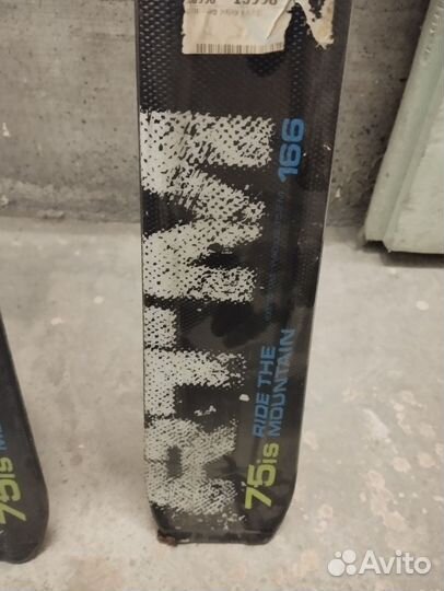 Горные лыжи и ботинки 44(45)