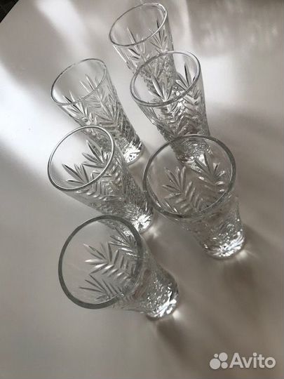 Фужеры хрустальные СССР
