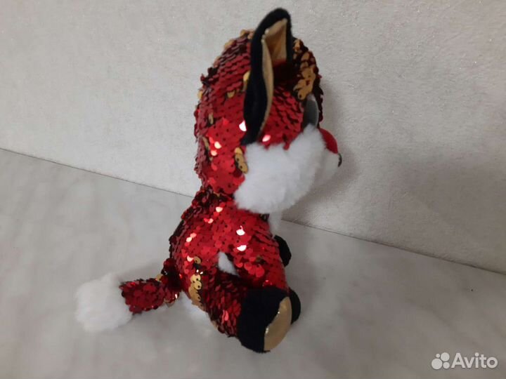 Мягкая игрушка с пайетками