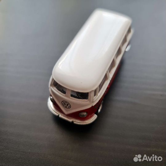 Модель 1 64 Kinsmart Volkswagen classical bus Love