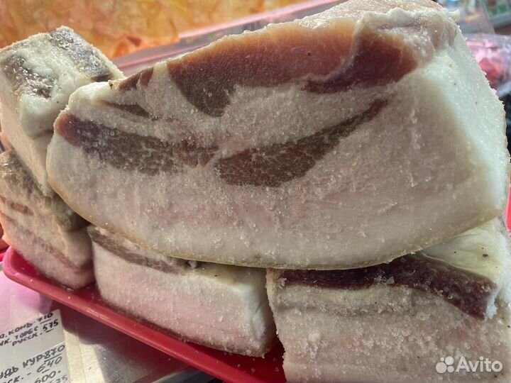 Сало соленое домашнее