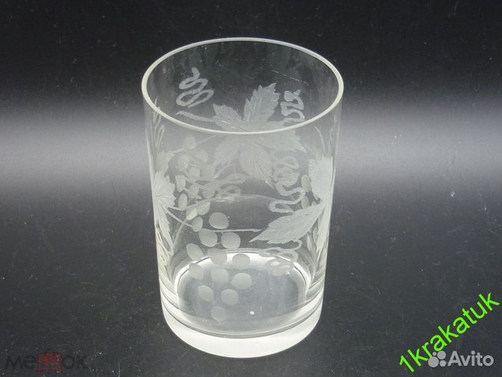 Стакан. 250 мл русское антикварное стекло мальцов