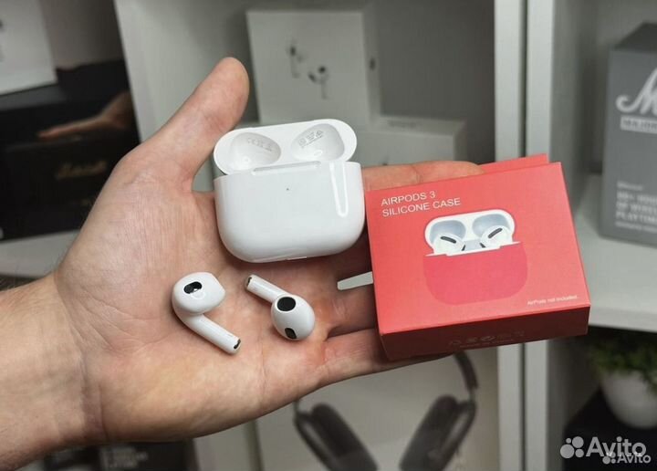 AirPods 3 на гарантии+ чехол