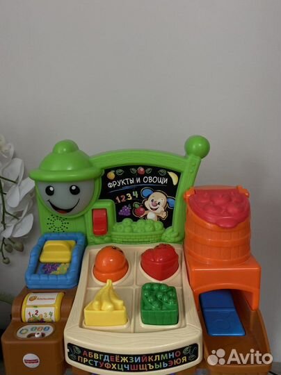 Fisher price касса детская магазин