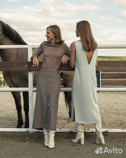 12 storeez платье фисташковое S