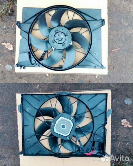 Вентилятор охлаждения Мерседес W221 / C216