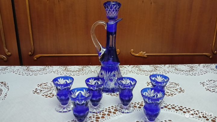 Крюшонница хрусталь, СССР