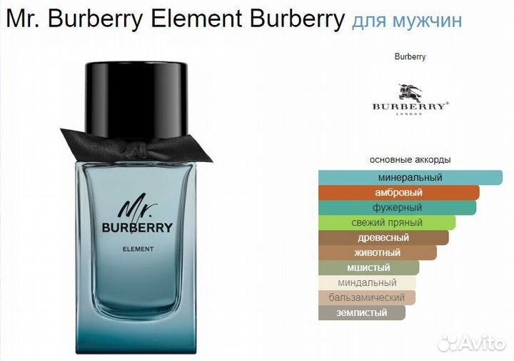 Mr. Burberry Element Burberry