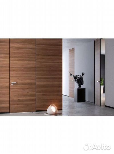 Скрытая межкомнатная дверь под покраску