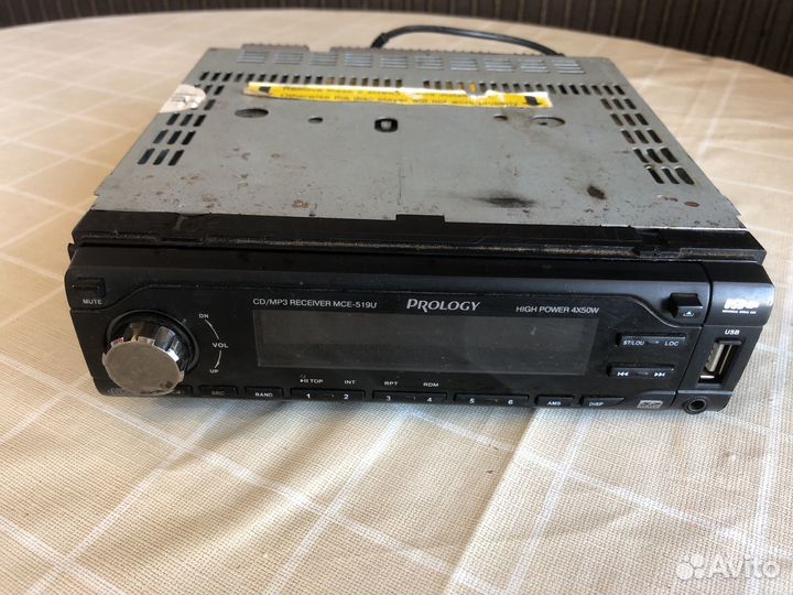 Автомагнитола prology mce 519u