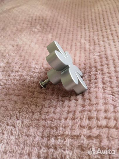 Ручка мебельная кнопка для комода тумбочки