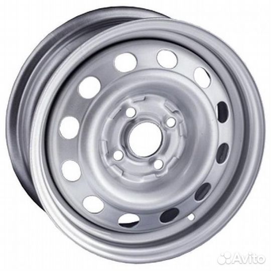 Диски Trebl R-1725 6.5x17 5*114.3 ET46 DIA67.1 Silver Штампованный