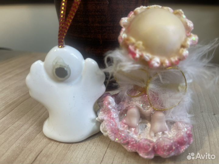 Фигурки статуэтки ангелочков колокольчик