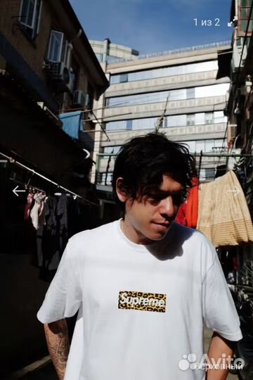 Футболка Supreme Shanghai Box Logo