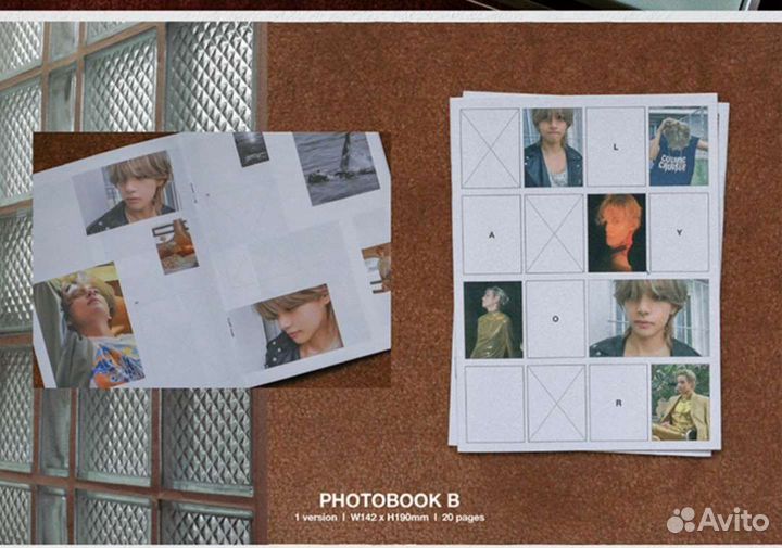 BTS альбом тэхена предзаказ LayoVer