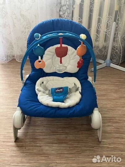 Шезлонг детский chicco