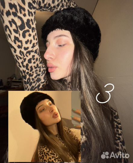 Шапка ушанка винтаж. Меховые шапки