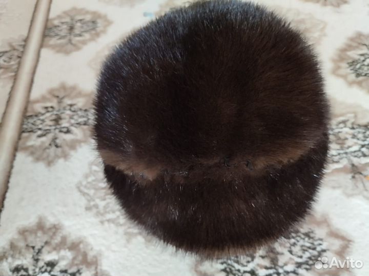 Шапка норковая женская