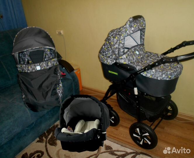 Коляска verdi 3 в 1-помогу с доставкой