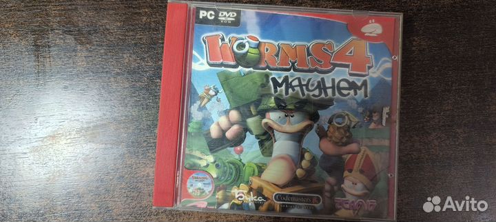 Worms 4 Маунем диск PC