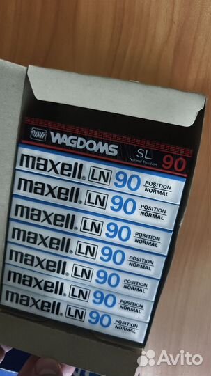 Аудиокассеты maxell LN-90
